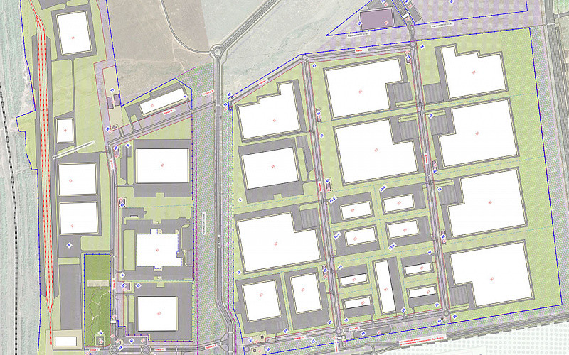 Проект планировки и проект межевания территории на объектах ОЭЗ ППТ «Оренбуржье»